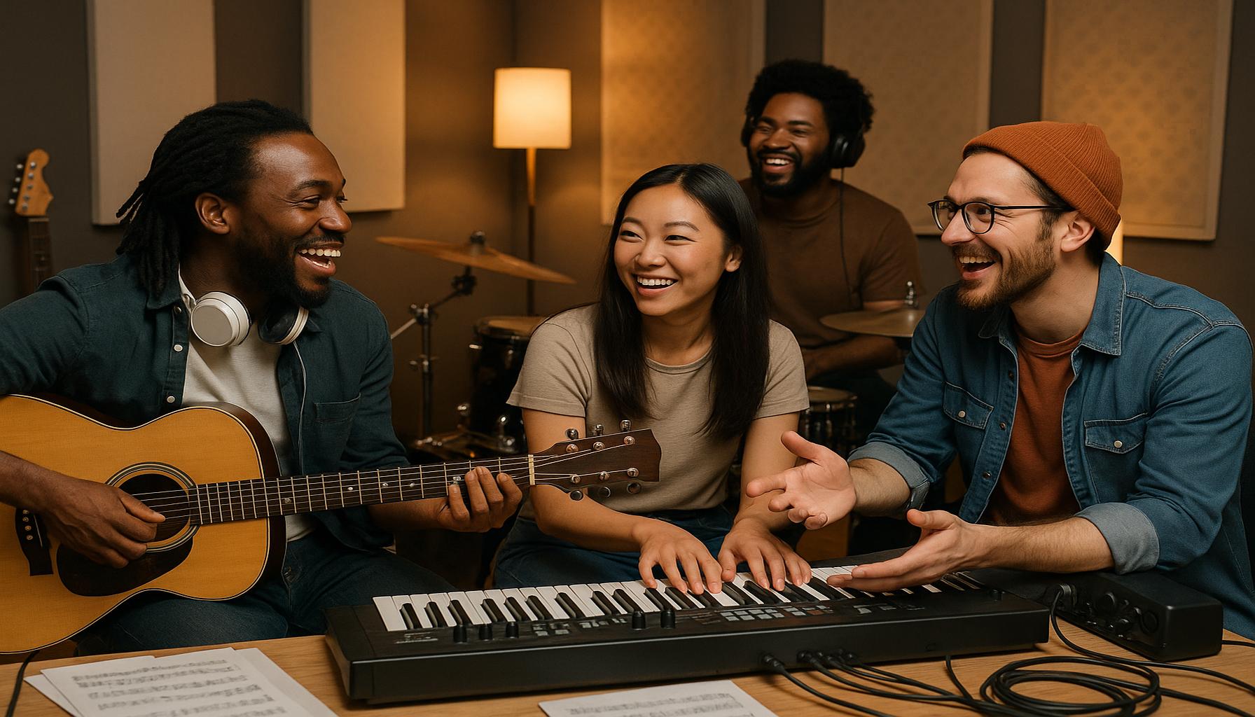Compondo Juntos Unlocking Creativity with Musical Collaboration