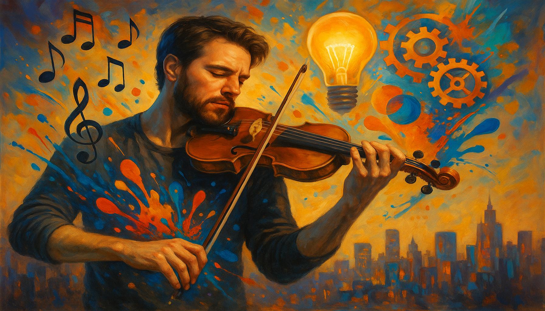 The Influence of Music on Creativity: How Playing an Instrument Can Stimulate Innovation