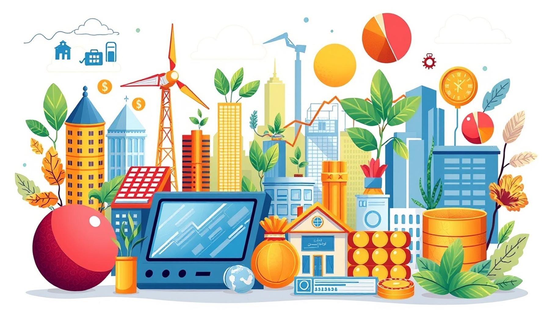 Investment Trends in Technology and Sustainability in the American Economy