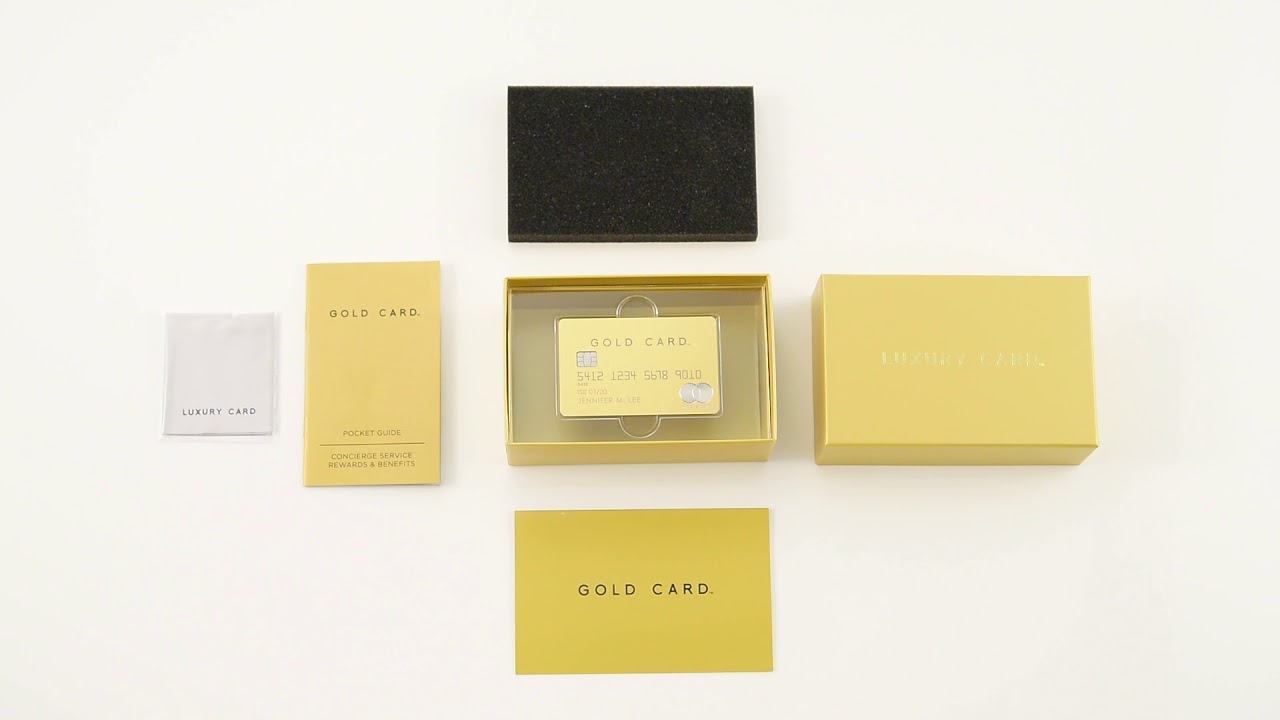 Apply for Luxury MasterCard Gold Credit Card Easy Approval Guide